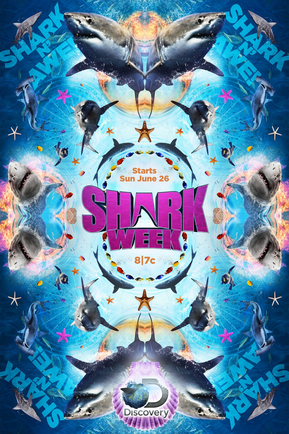 Extra Large TV Poster Image for Shark Week (#1 of 3)
