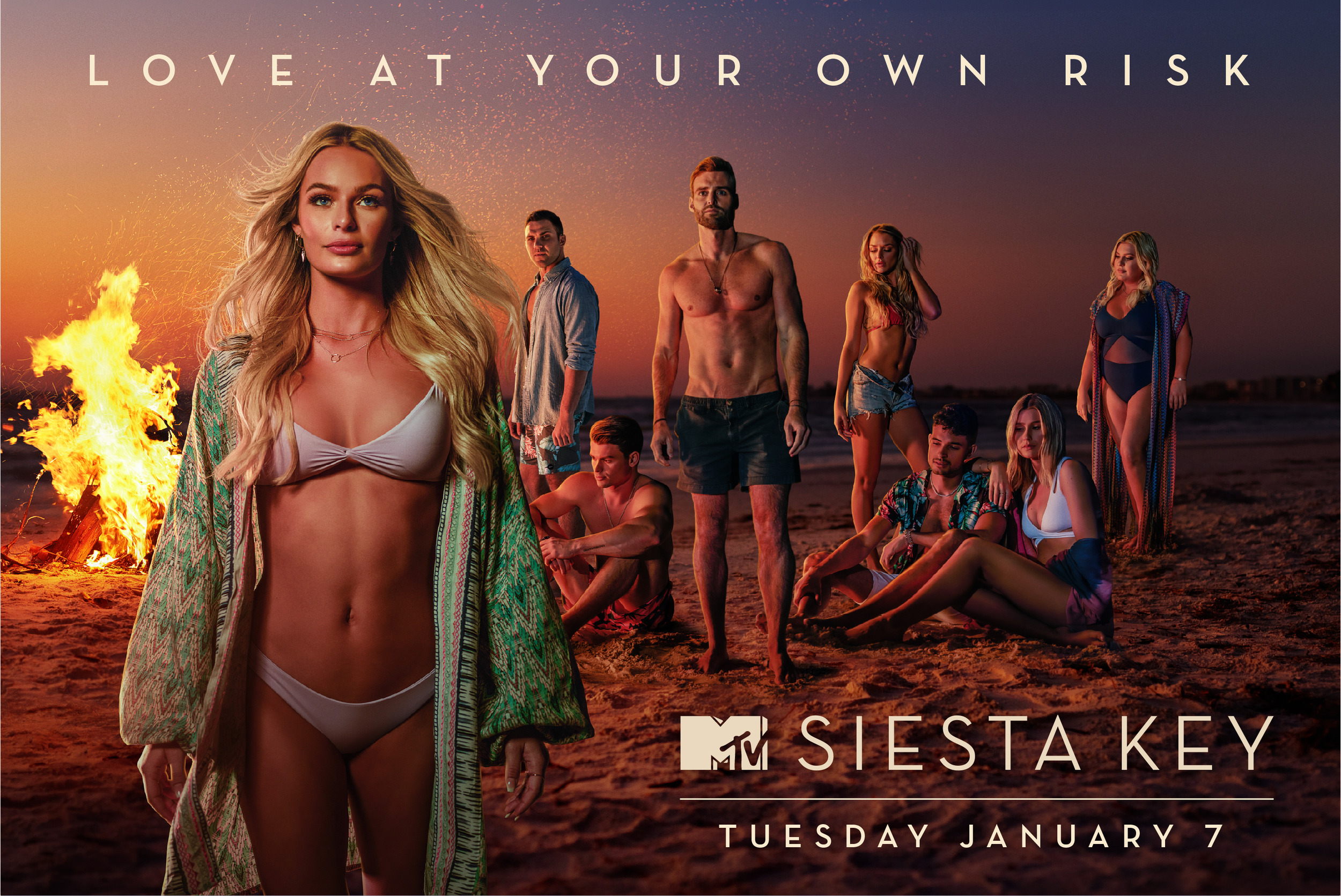 Mega Sized TV Poster Image for Siesta Key (#2 of 7)