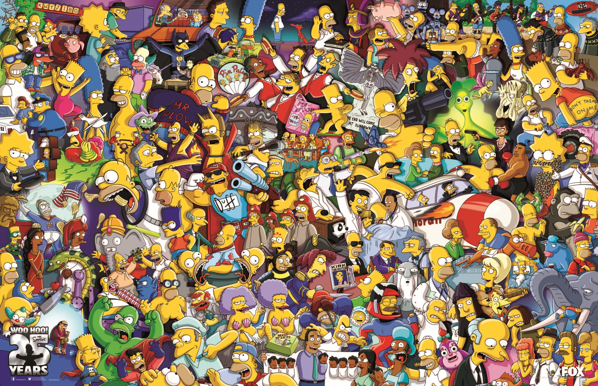 Mega Sized TV Poster Image for The Simpsons (#24 of 56)