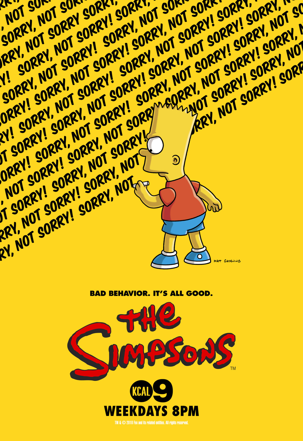 Extra Large TV Poster Image for The Simpsons (#47 of 59)