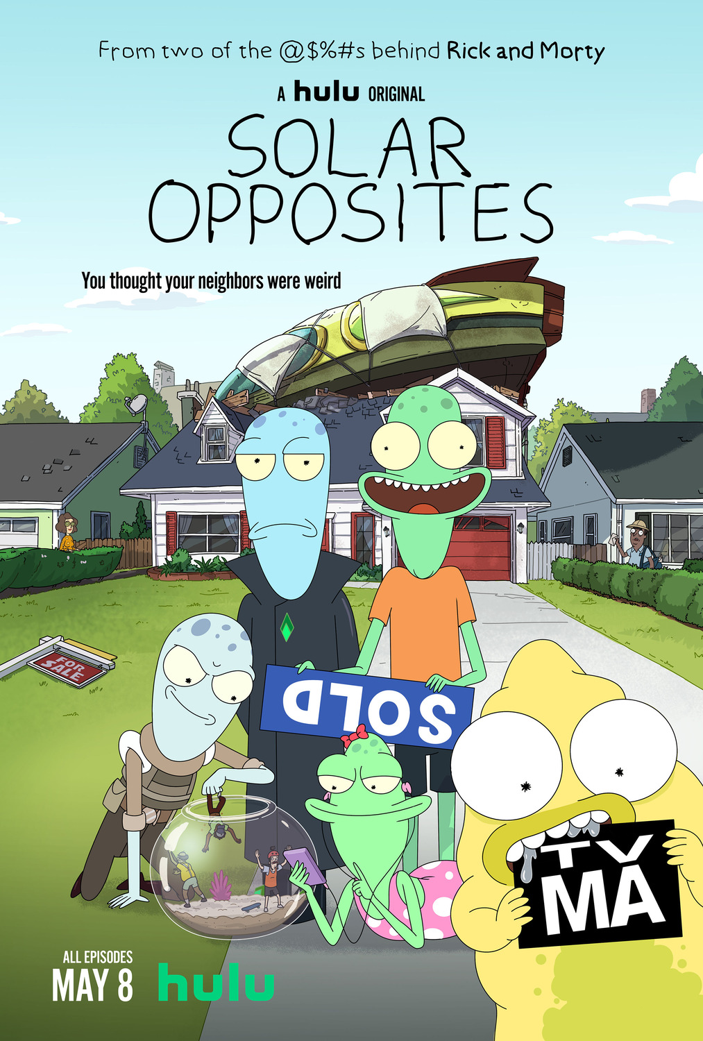 Extra Large TV Poster Image for Solar Opposites (#1 of 8)