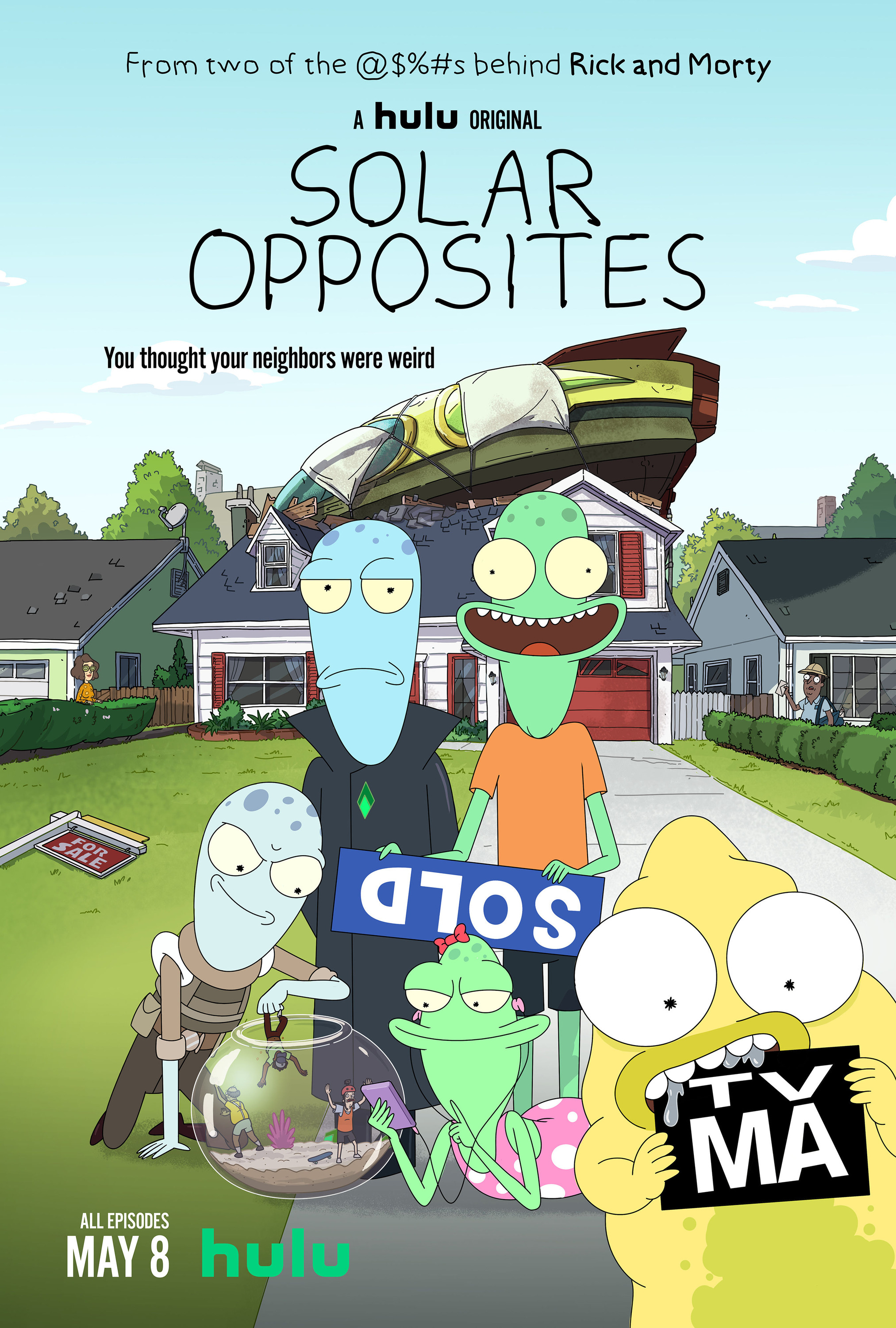 Mega Sized TV Poster Image for Solar Opposites (#1 of 8)