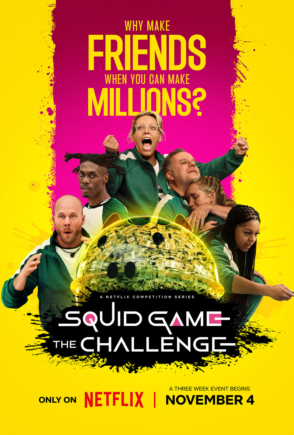 Extra Large TV Poster Image for Squid Game: The Challenge (#2 of 2)