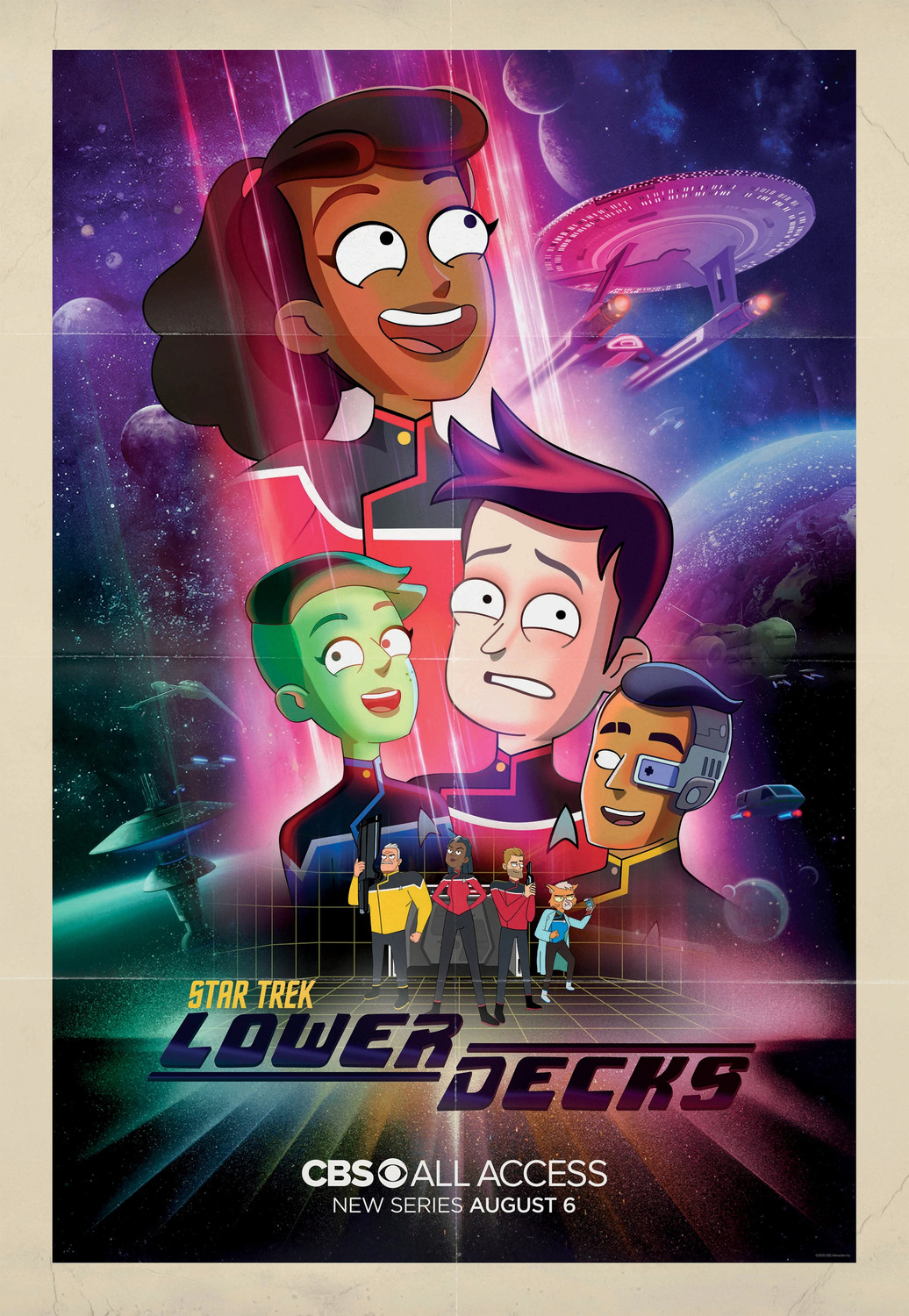 Extra Large TV Poster Image for Star Trek: Lower Decks (#2 of 13)