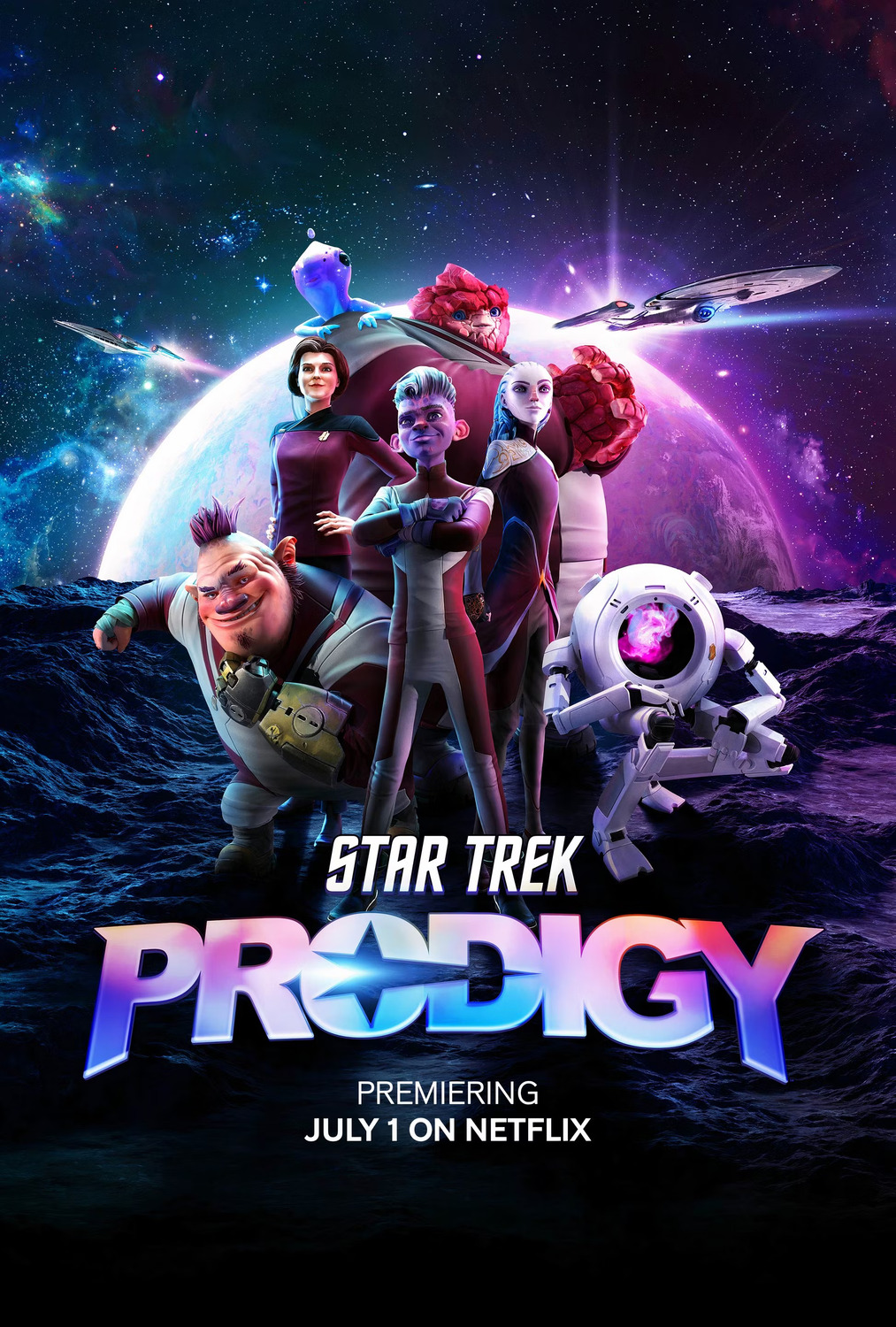 Extra Large TV Poster Image for Star Trek: Prodigy (#3 of 3)