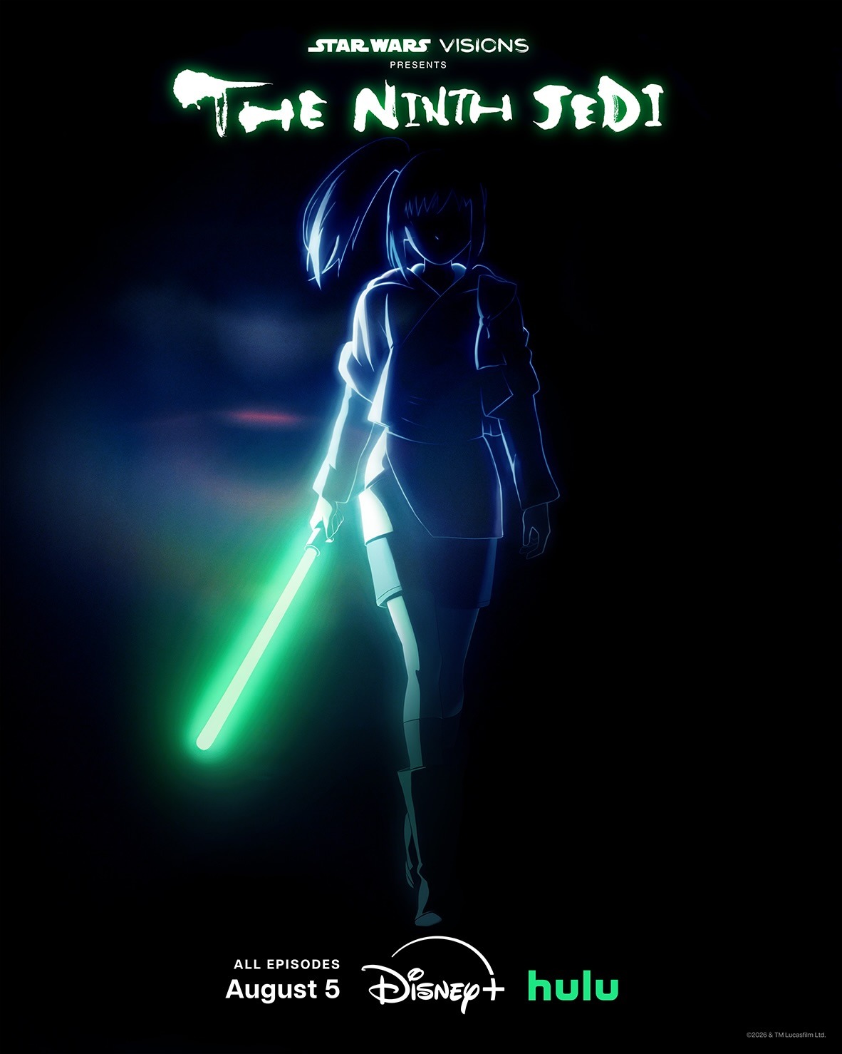 Extra Large TV Poster Image for Star Wars: Visions Presents - The Ninth Jedi 
