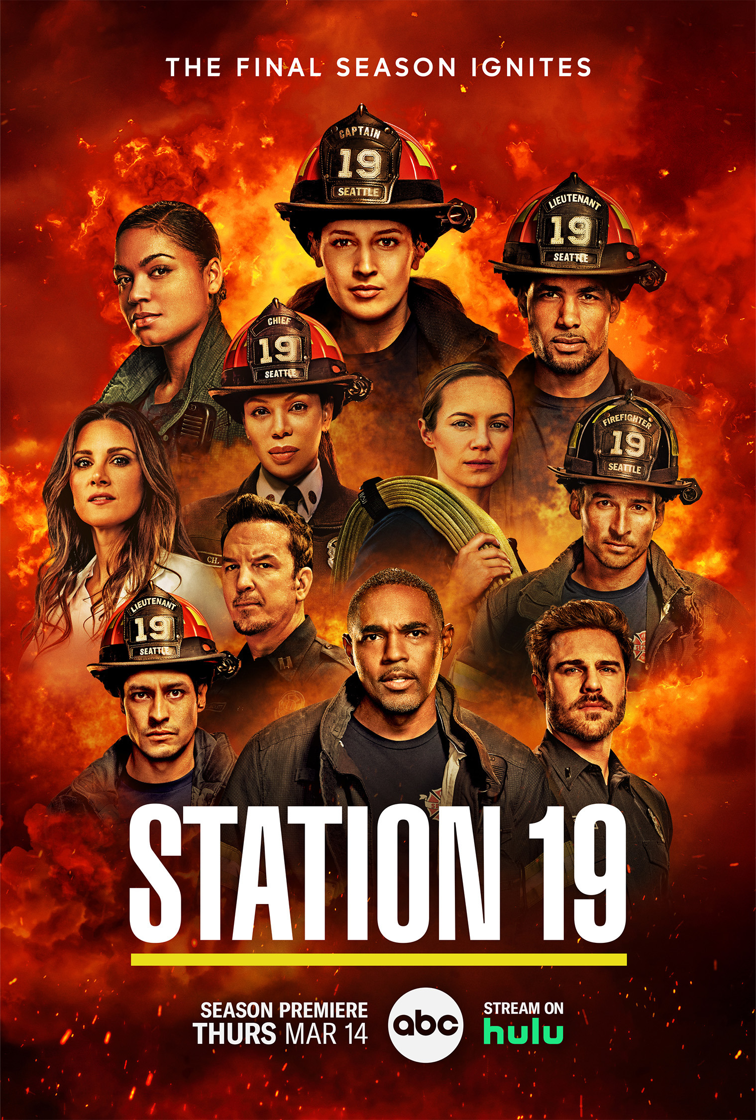 Mega Sized TV Poster Image for Station 19 (#7 of 7)