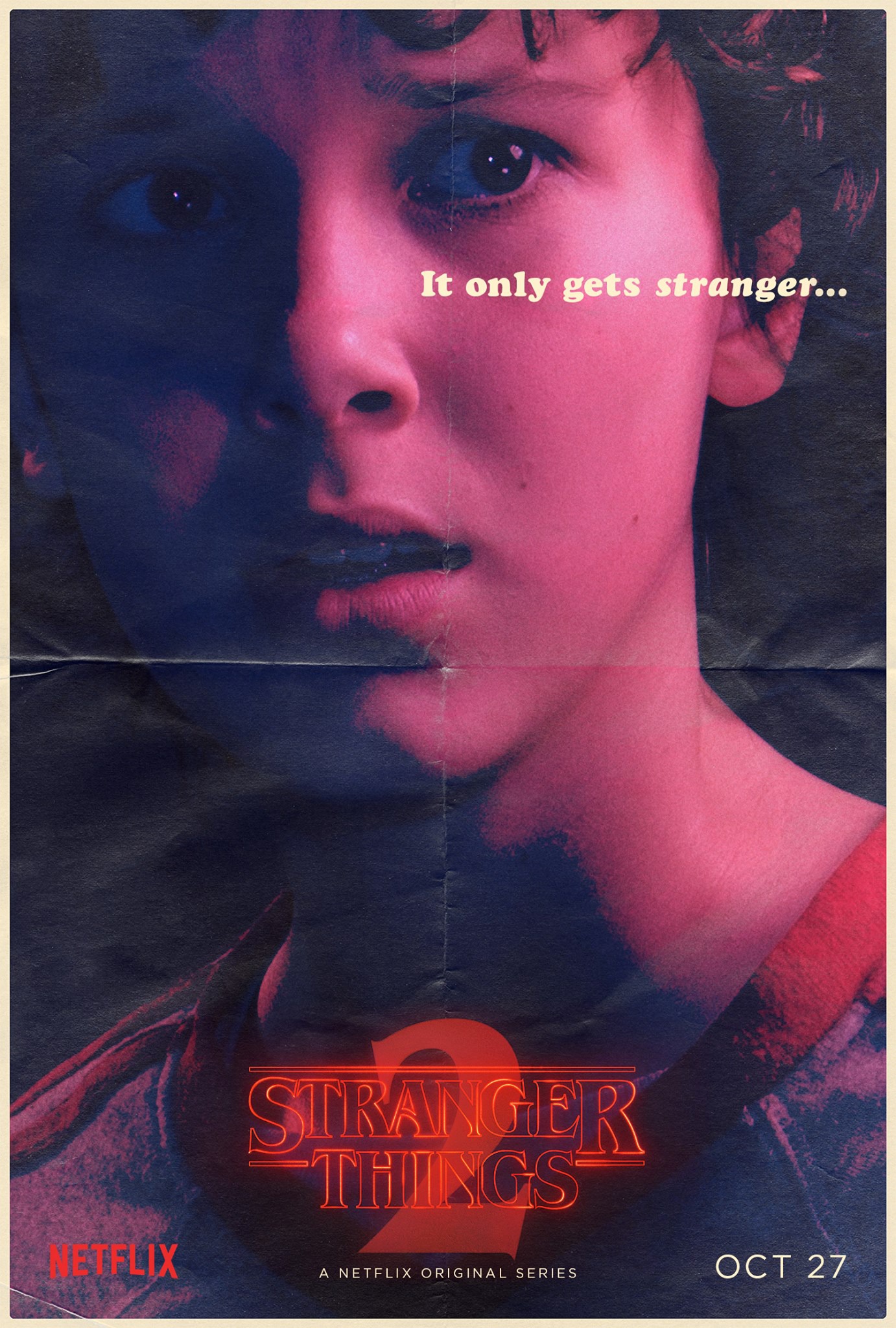 Mega Sized TV Poster Image for Stranger Things (#17 of 79)