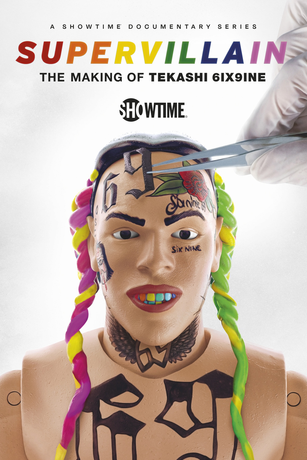 Extra Large TV Poster Image for Supervillain: The Making of Tekashi 6ix9ine 