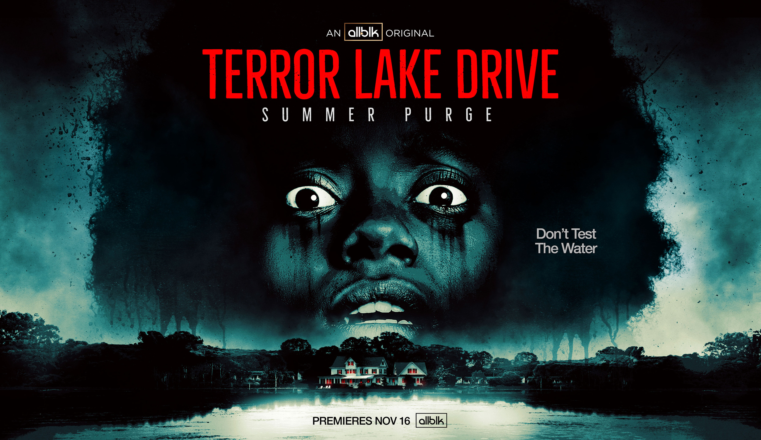 Mega Sized TV Poster Image for Terror Lake Drive (#2 of 2)