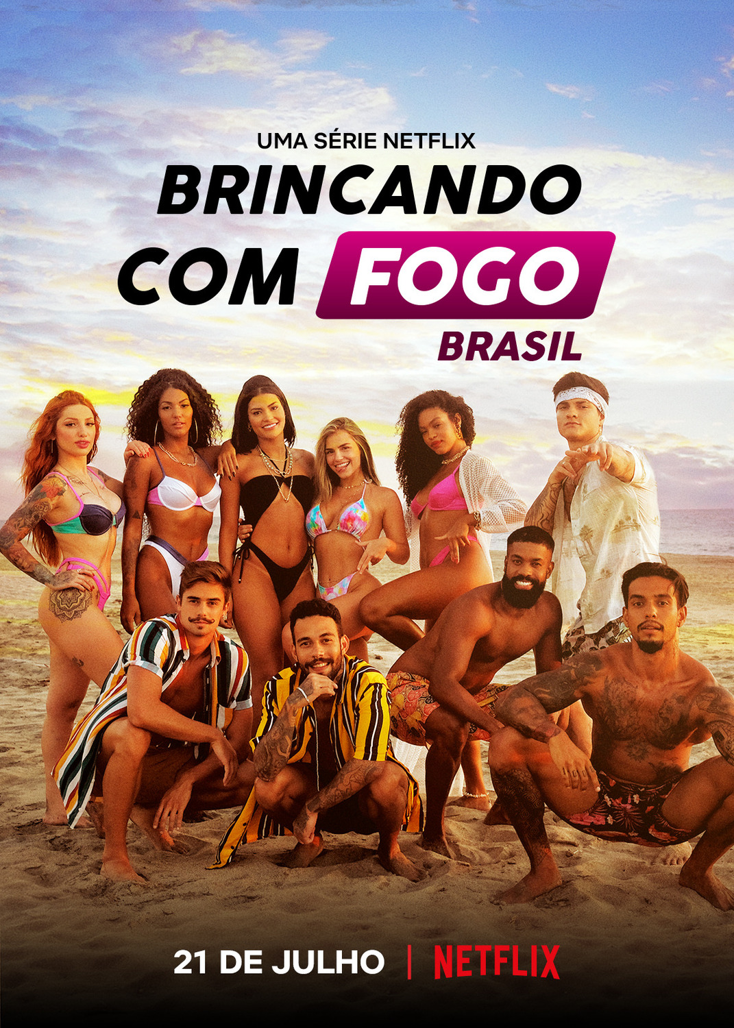 Extra Large TV Poster Image for Too Hot to Handle Brazil 