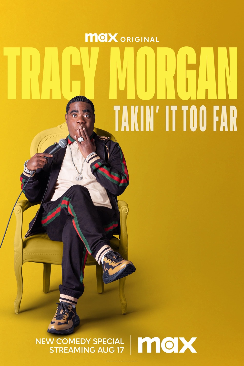 Extra Large TV Poster Image for Tracy Morgan: Takin' It Too Far 