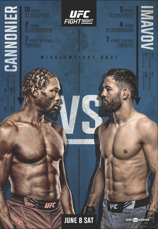 UFC Fight Night: Cannonier vs Imavov Movie Poster