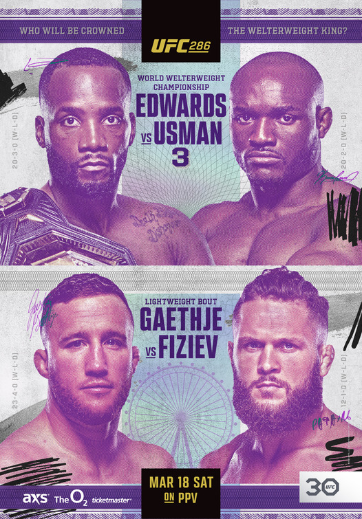 UFC 286 Movie Poster