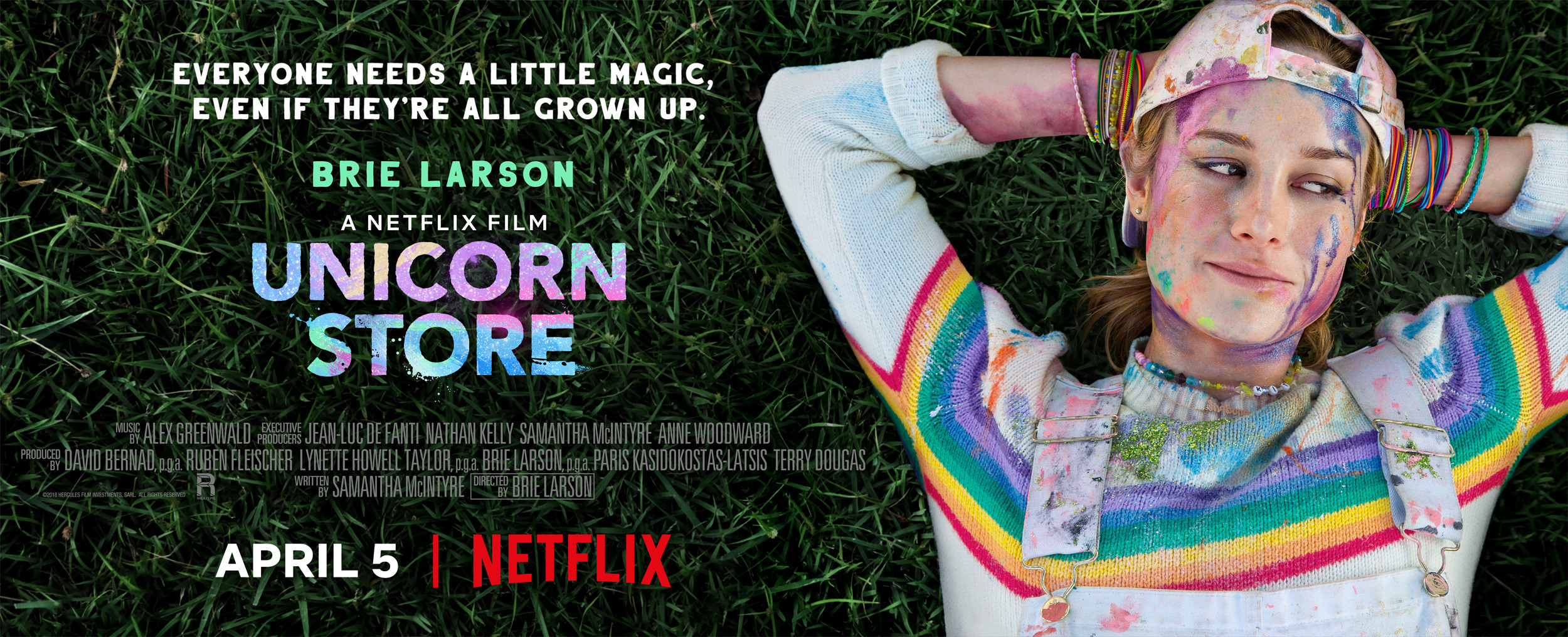 Mega Sized TV Poster Image for Unicorn Store (#2 of 2)