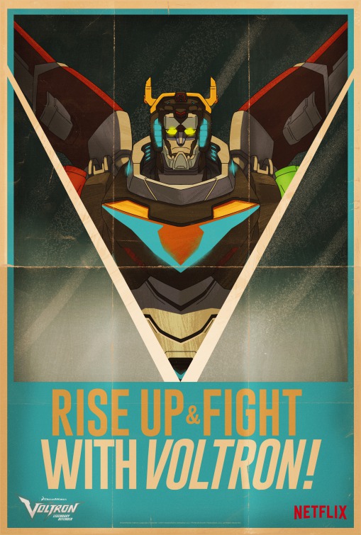 Voltron: Legendary Defender Movie Poster