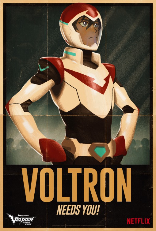 Voltron: Legendary Defender Movie Poster