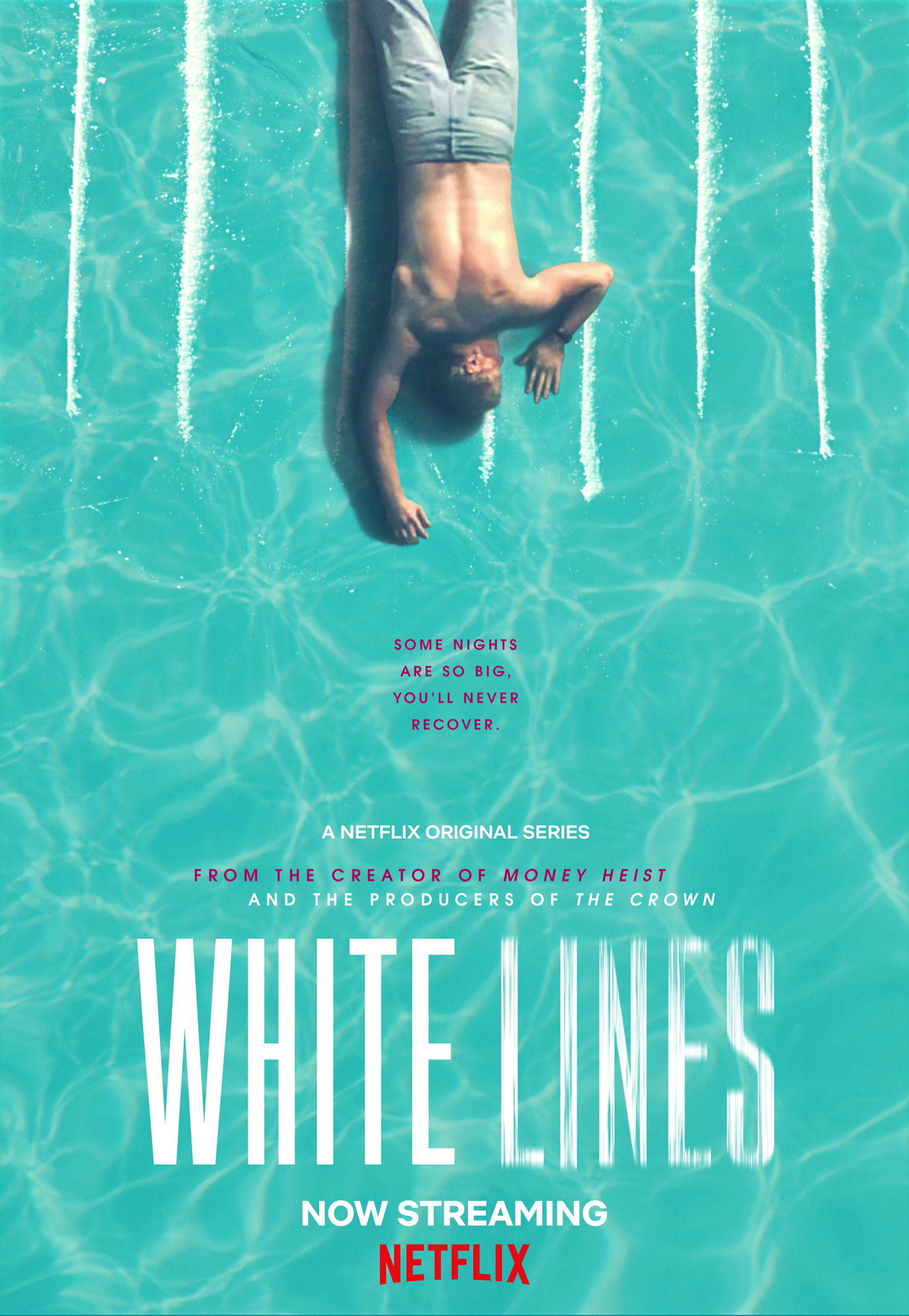 Mega Sized TV Poster Image for White Lines 