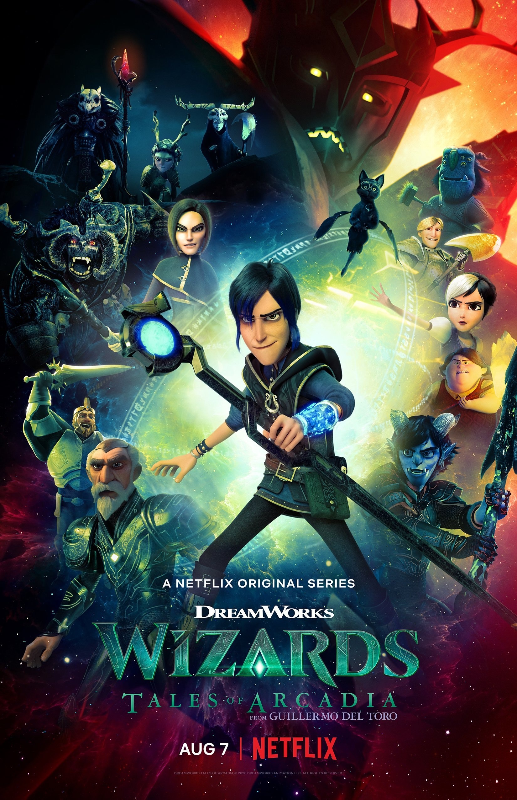 Mega Sized TV Poster Image for Wizards: Tales of Arcadia (#1 of 2)