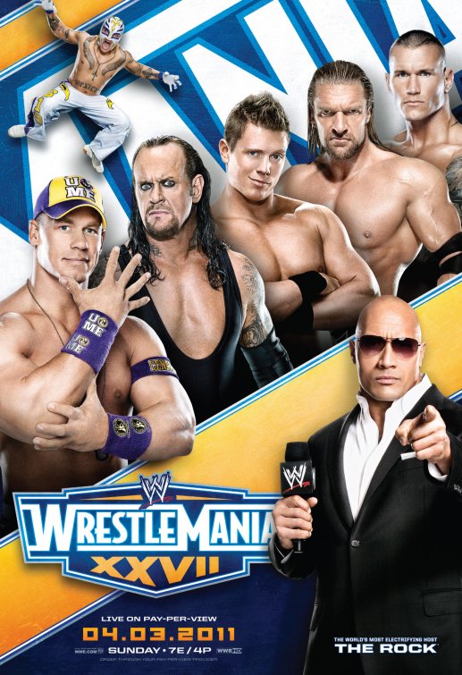 WWE Wrestlemania Movie Poster