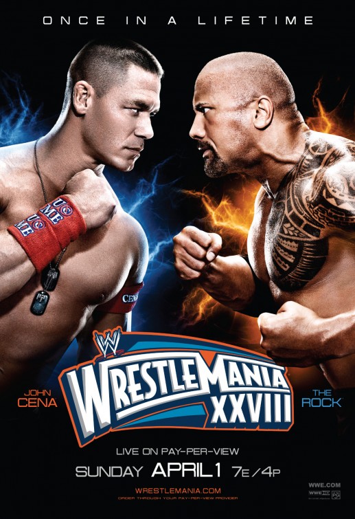 WWE Wrestlemania Movie Poster