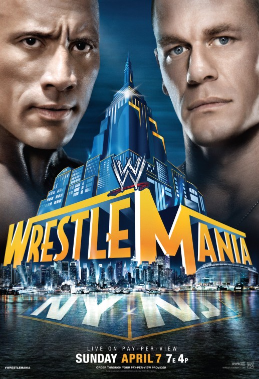 WWE Wrestlemania Movie Poster